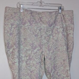 Green And Purple Leggings